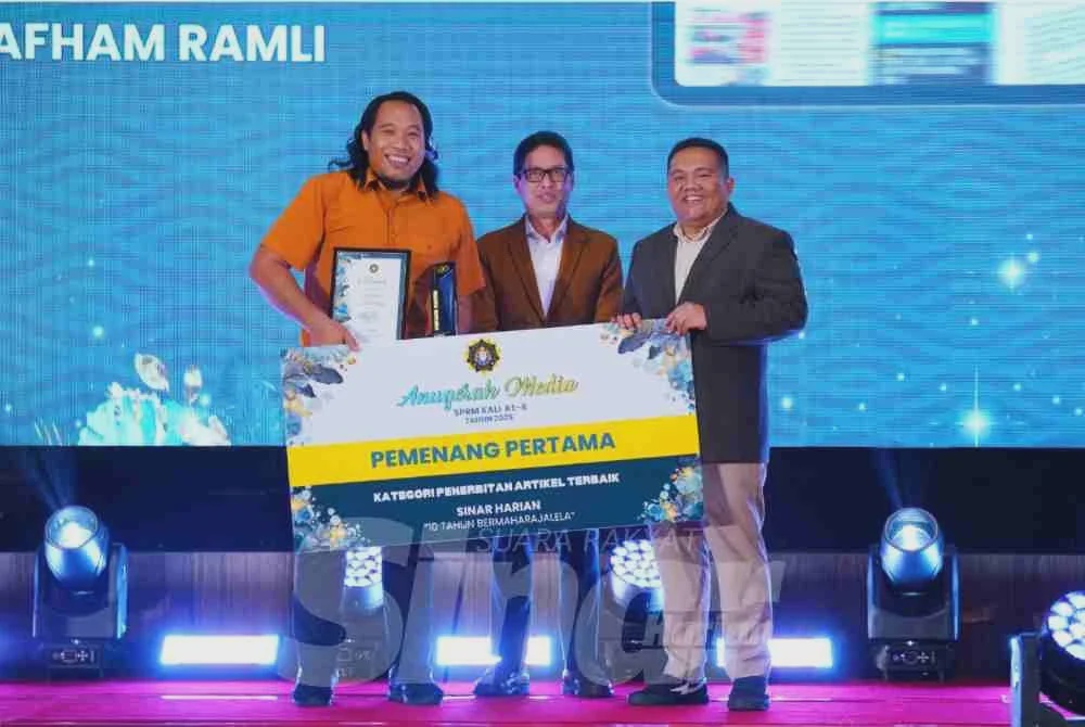 Image from: Sinar Harian ungguli Anugerah Media SPRM
