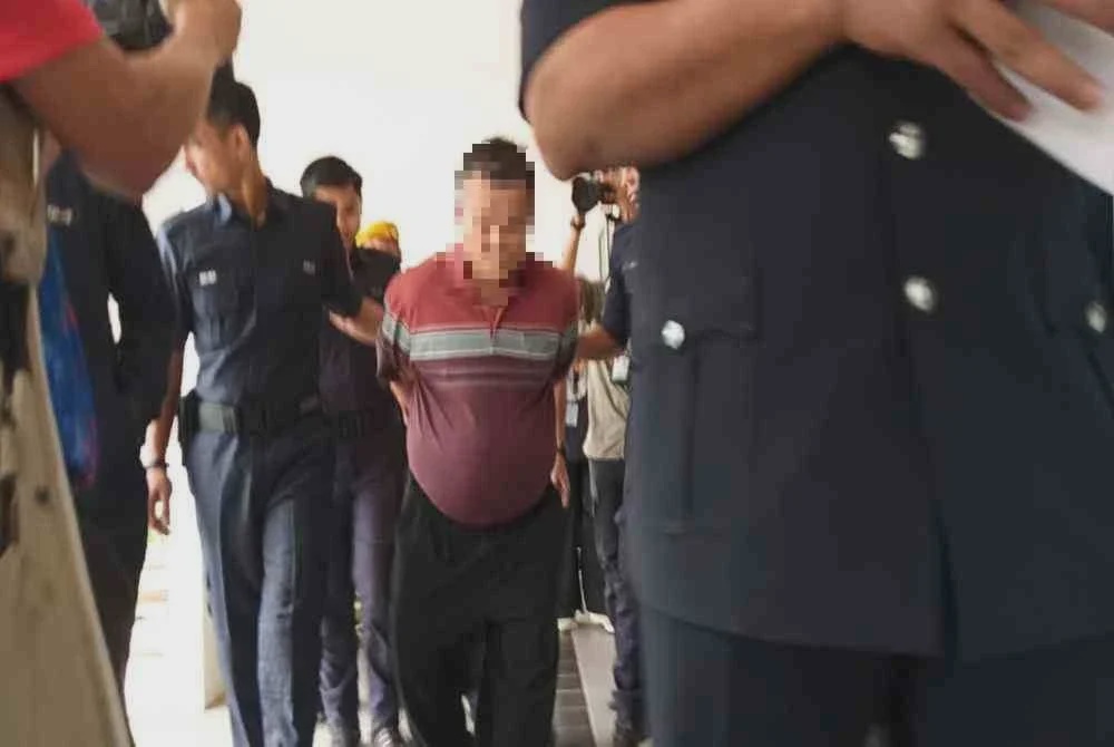 Image from: Tembak mati tiga individu: Warga emas 71 tahun direman