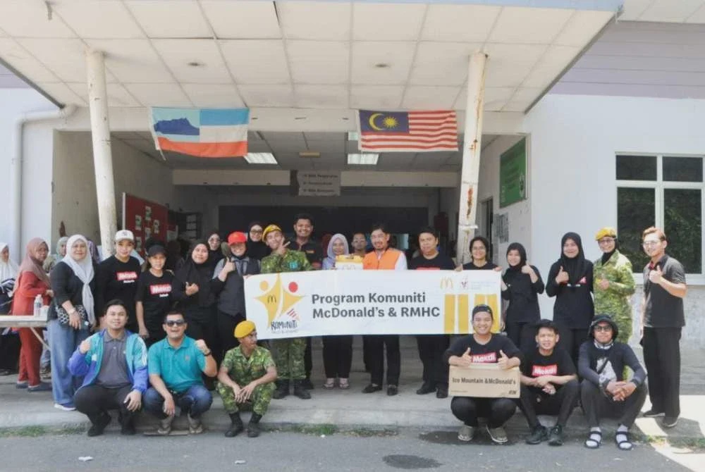 Image from: McDonald’s Malaysia agih 6,000 hidangan bantu mangsa kebakaran Sandakan