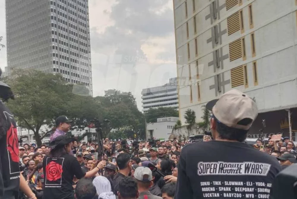 Image from: [VIDEO] Rasuah isu rakyat bukan politik - Rafizi