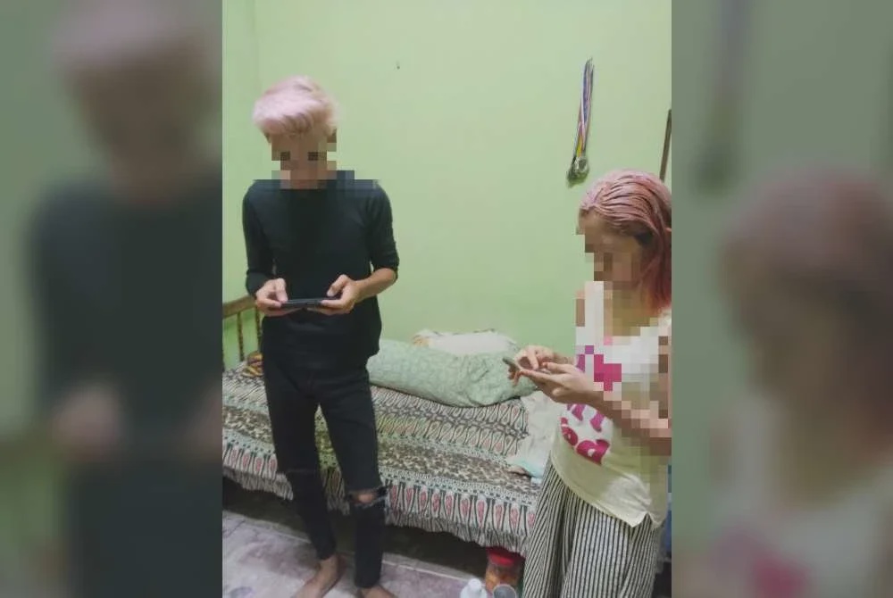 Image from: Wanita tak puas hati, rumah diserbu penguatkuasa agama