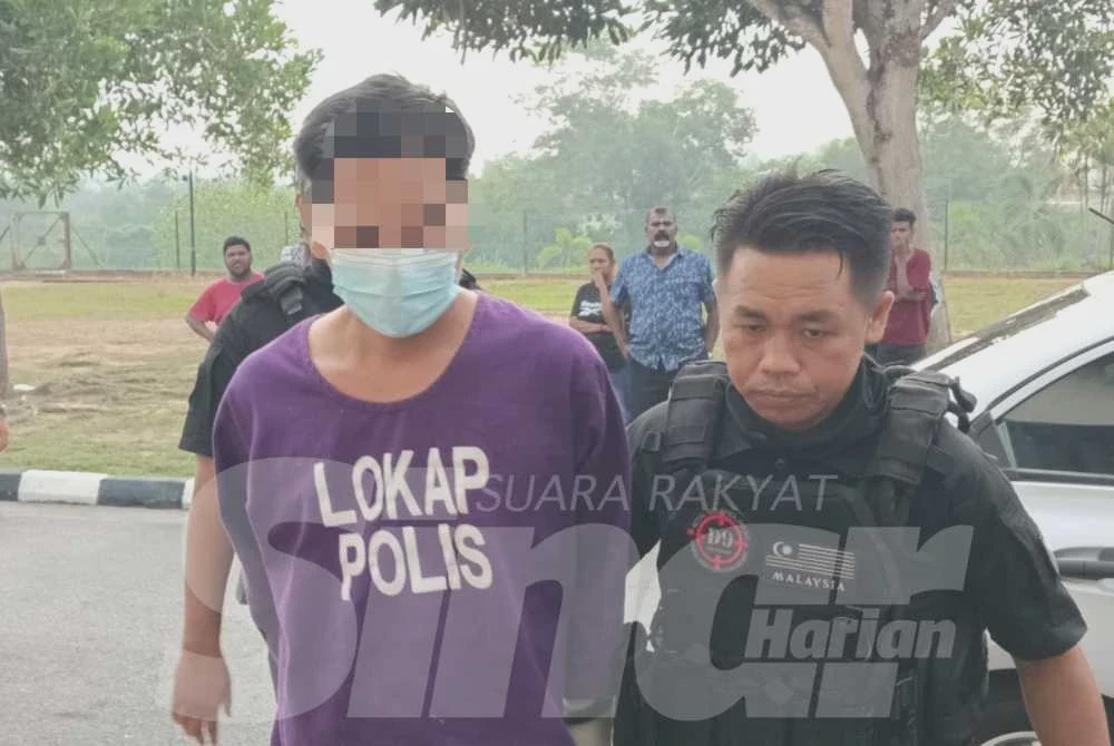 Image from: [VIDEO] Lelaki pukul isteri hingga keguguran direman tujuh hari