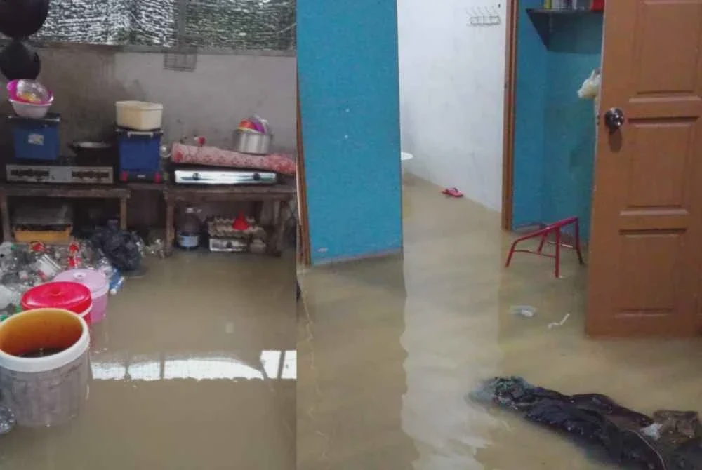 Image from: Raub dilanda banjir, satu PPS dibuka