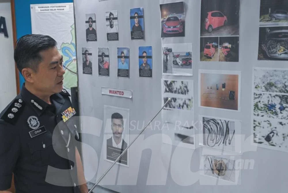 Image from: Tujuh ahli geng samun ditahan, polis selesai kes bunuh warga emas