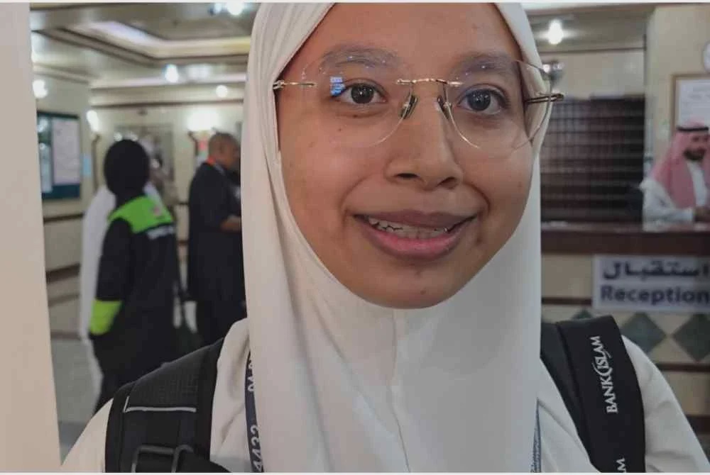 Image from: 278 jemaah KT051 selamat tiba di Makkah