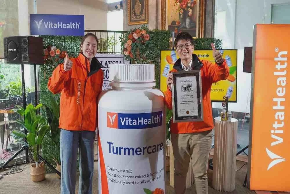 Image from: Suplemen kunyit VitaHealth raih pengiktirafan MBOR