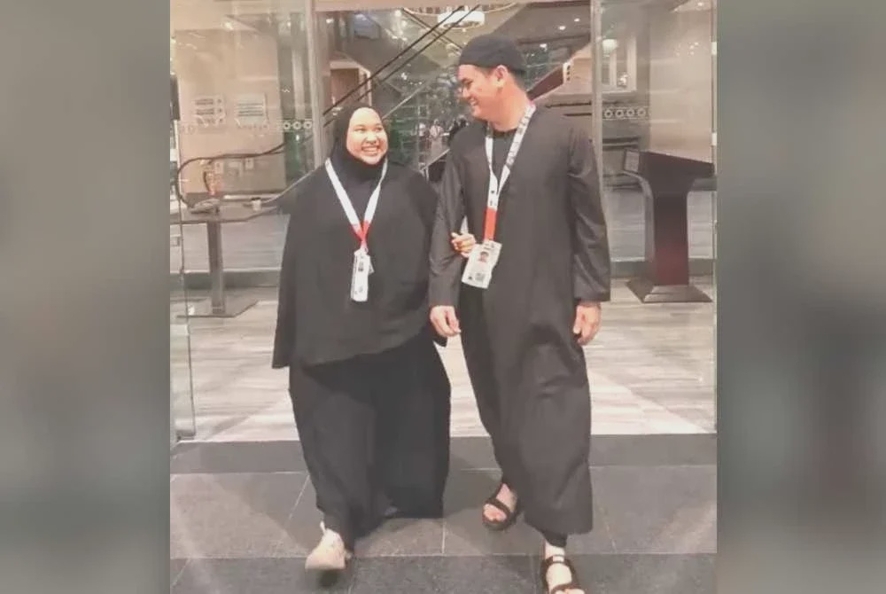 Image from: [VIDEO] Bulan madu paling indah di Tanah Suci