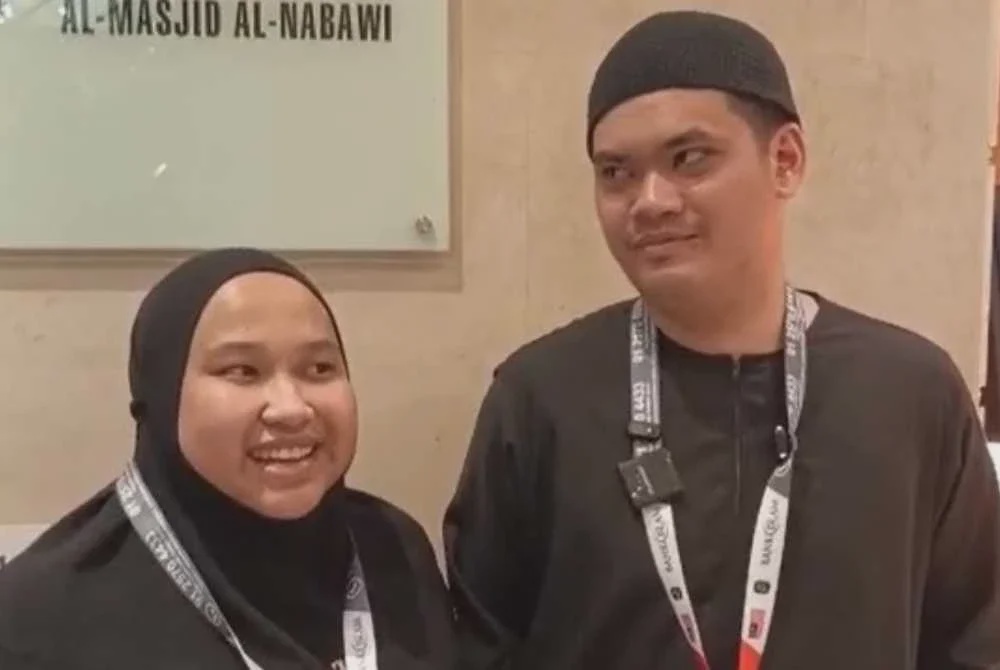 Image from: [VIDEO] Bulan madu paling indah di Tanah Suci