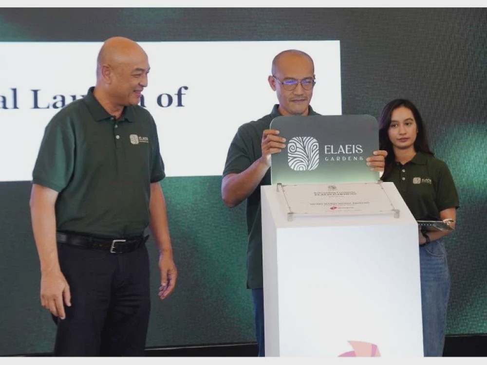 Image from: ELAEIS Gardens buka ladang sawit kepada umum