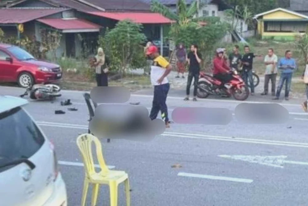 Image from: 4 pelajar cedera parah kemalangan ketika ke sekolah