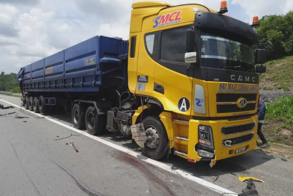 Image from: Mekanik maut dirempuh lori ketika bantu tukar tayar treler