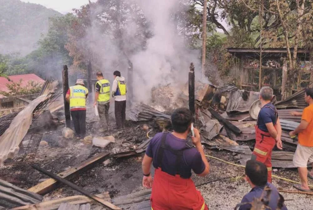 Image from: Adik OKU rentung, abang gagal selamatkan
