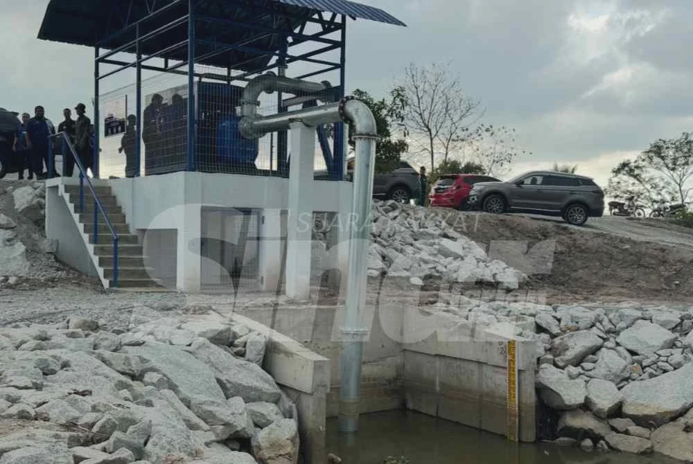 Image from: Pelaburan pengairan RM1.15 juta stabilkan bekalan air pesawah Kada
