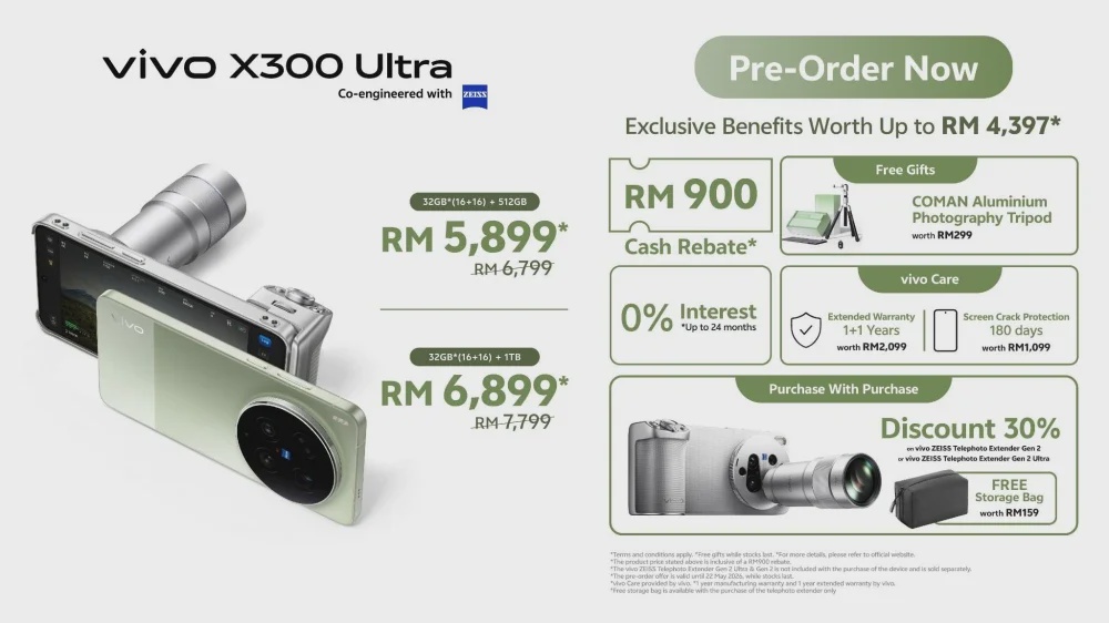 Image from: vivo X300 Ultra tampil dengan teknologi pengimejan sinematik ZEISS