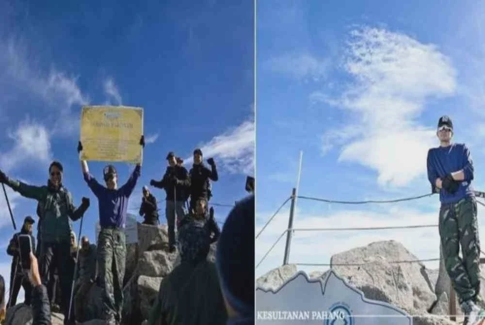 Image from: Tular foto sujud di puncak gunung, ini rahsia Tunku Azizah didik Tengku Hassanal sejak kecil