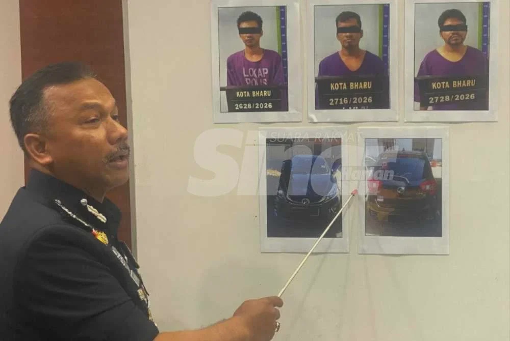 Image from: Sindiket pecah rumah siang hari di Kota Bharu tumpas, tiga lelaki dicekup