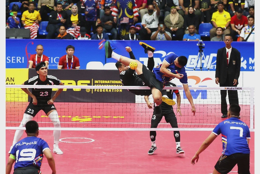 Image from: Regu negara tempah tiket separuh akhir Piala Dunia Sepak Takraw 2026