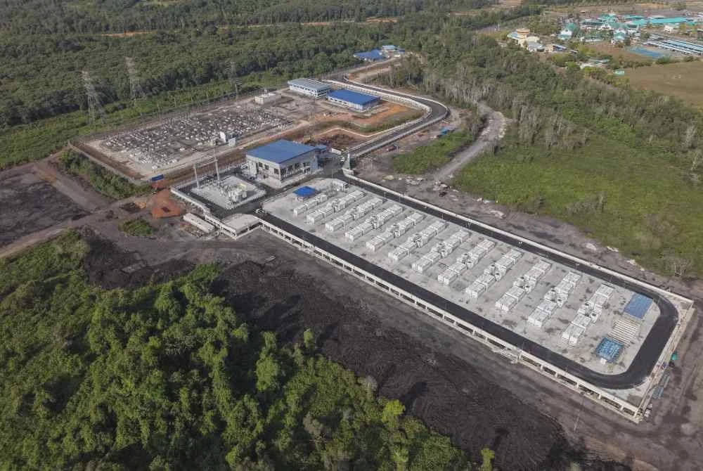 Image from: Projek BESS Santong TNB memperkukuh keupayaan bekalan elektrik negara