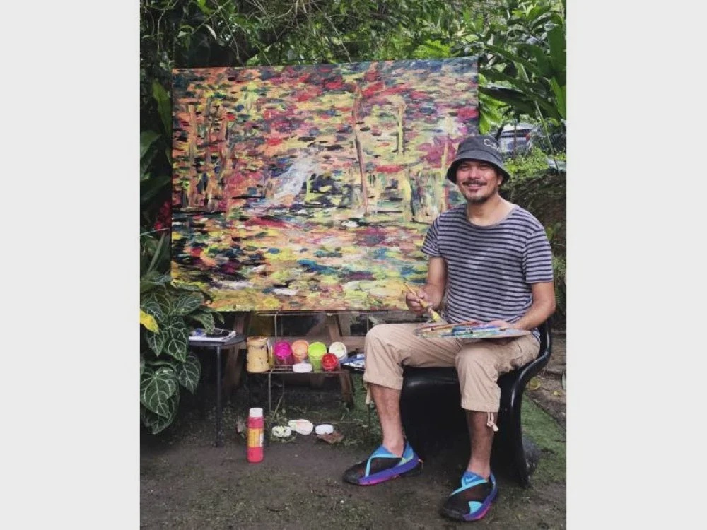 Image from: Terjemahan emosi Rosli di atas kanvas