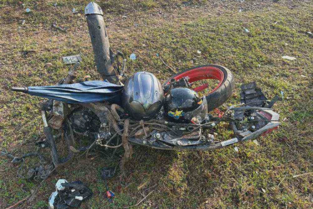 Image from: Wanita maut anak parah, motosikal dirempuh lori terbabas