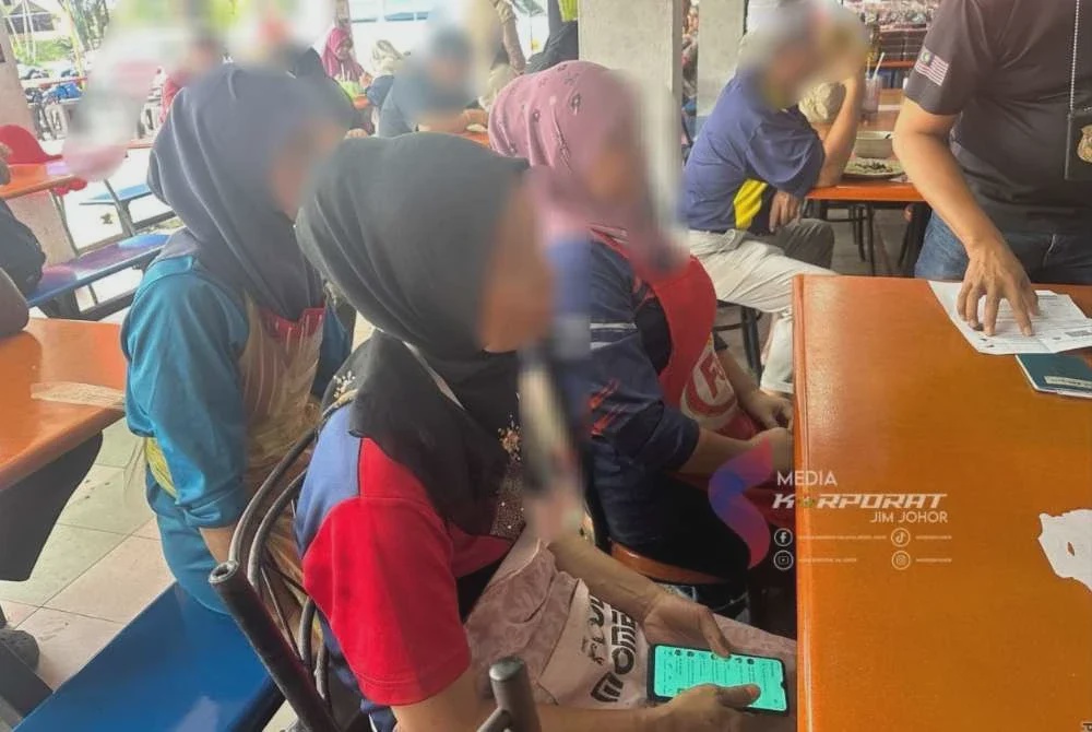 Image from: Cubaan lari gagal, 38 pekerja warga asing dicekup dalam Ops Selera