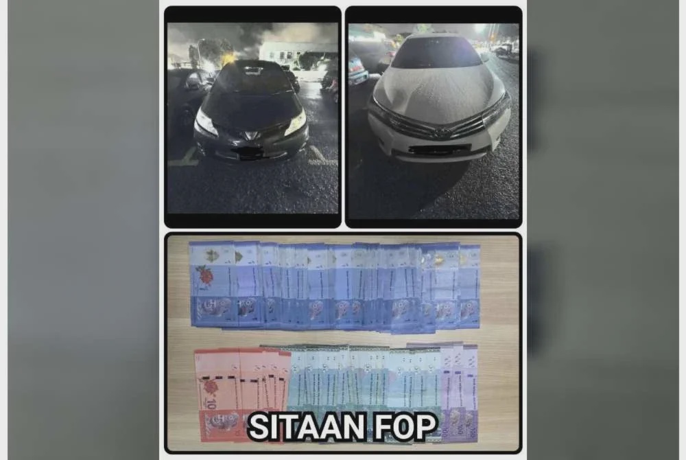 Image from: Dua rakan edar ‘piau piau’ diberkas polis