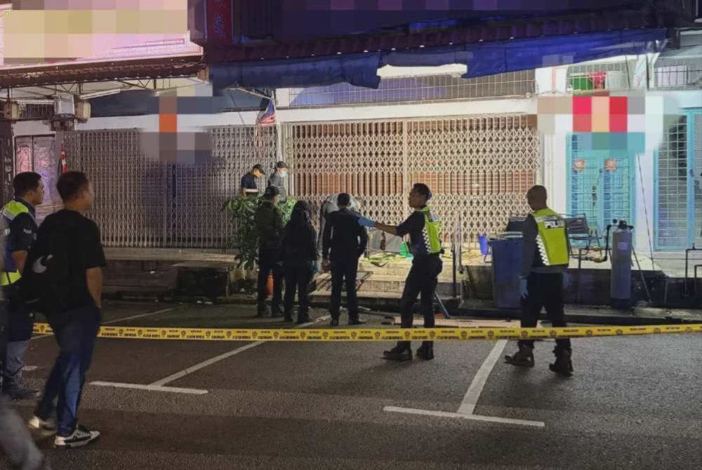 Image from: Lelaki ditemui maut berlumuran darah di depan kedai makan, dipercayai dibunuh