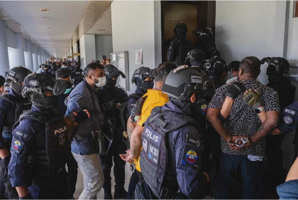 Image from: 11 lelaki didakwa jadi ahli kumpulan jenayah terancang Geng RT6