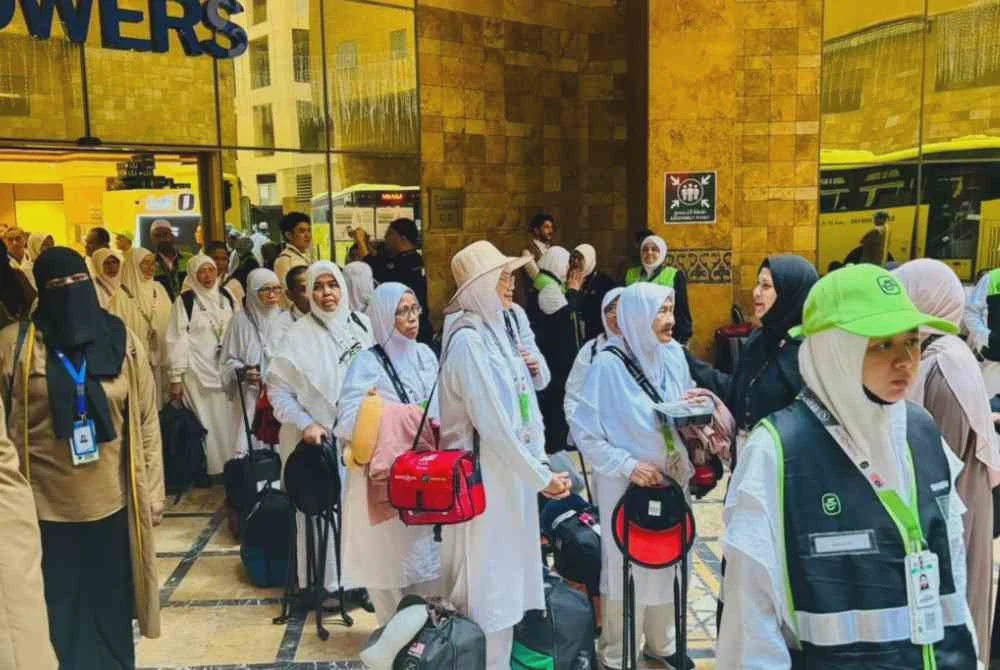 Image from: [VIDEO] Jemaah haji Malaysia mula bergerak ke Arafah
