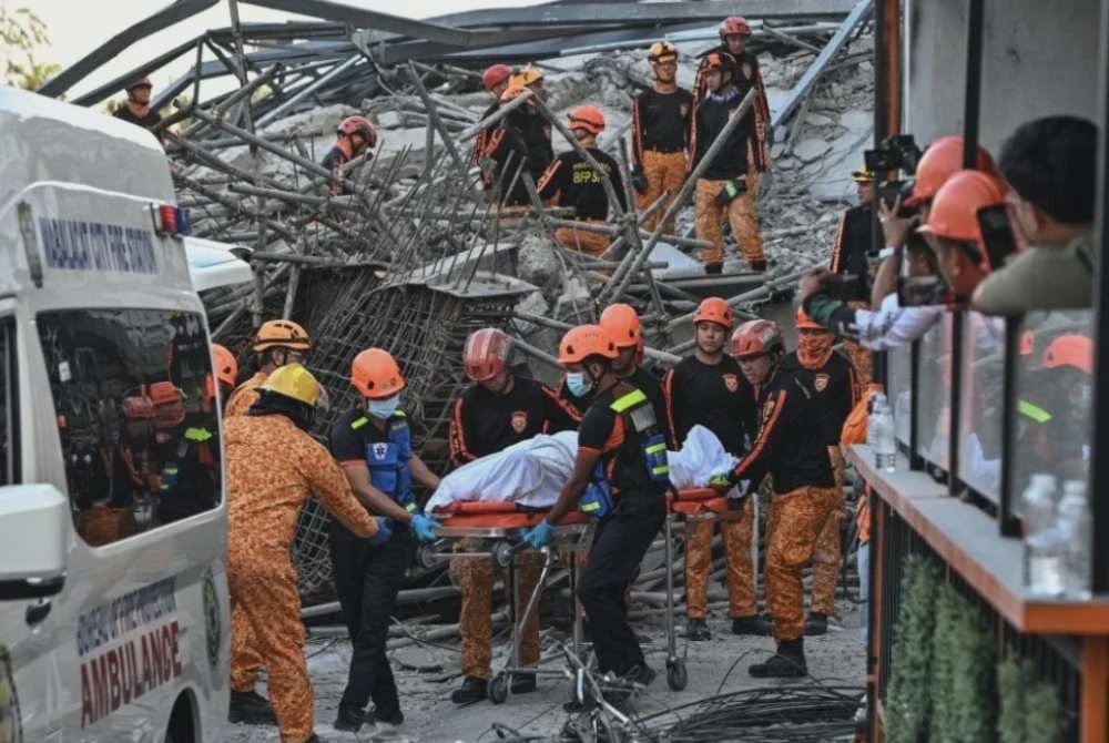 Image from: Rakyat Malaysia maut ditimpa serpihan runtuhan bangunan di Filipina