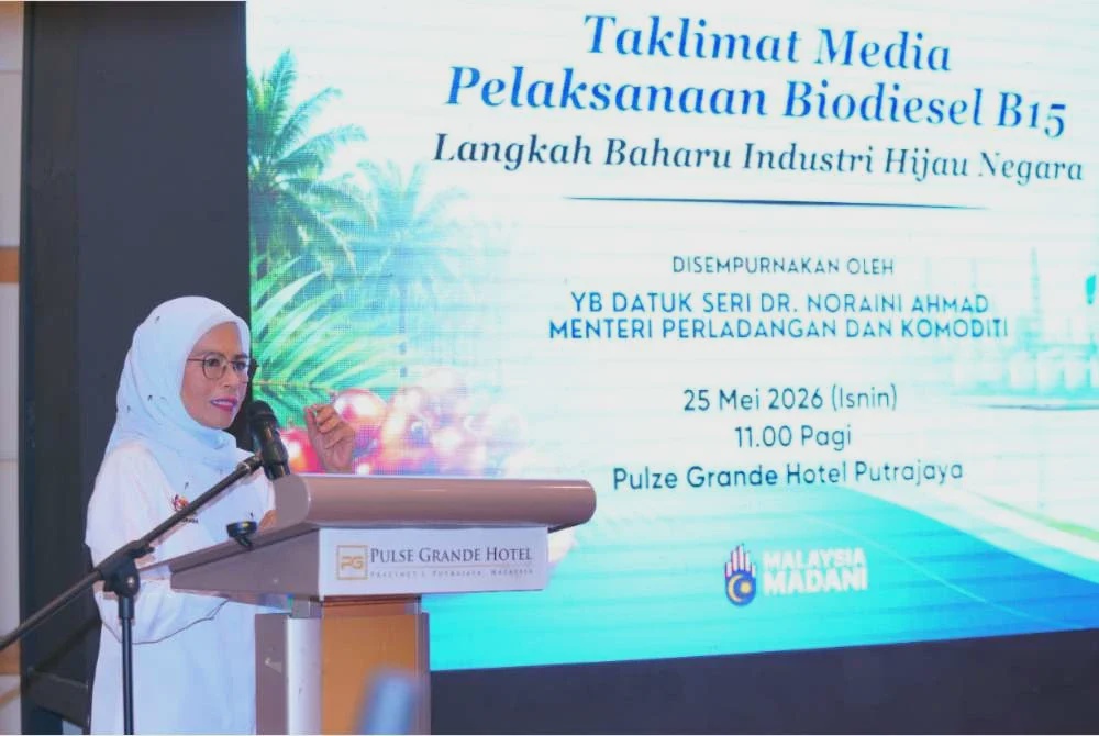 Image from: Pelaksanaan biodiesel B15 tidak jejaskan eksport minyak sawit negara