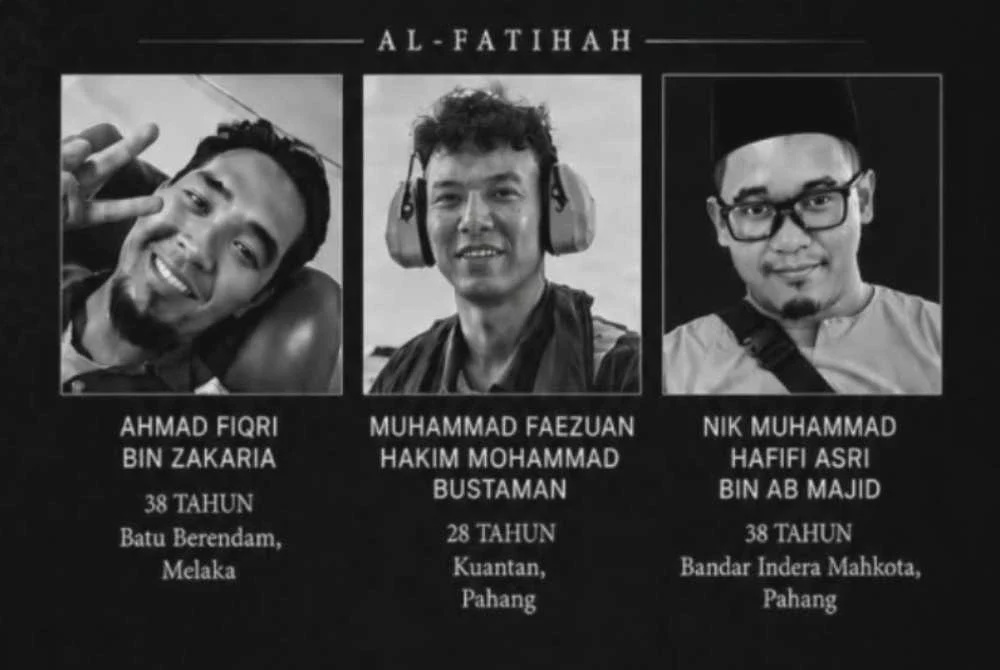 Image from: Tragedi pelantar minyak: Tidak tolak kemungkinan kes jenayah atau kecuaian jika ada bukti kukuh - Polis
