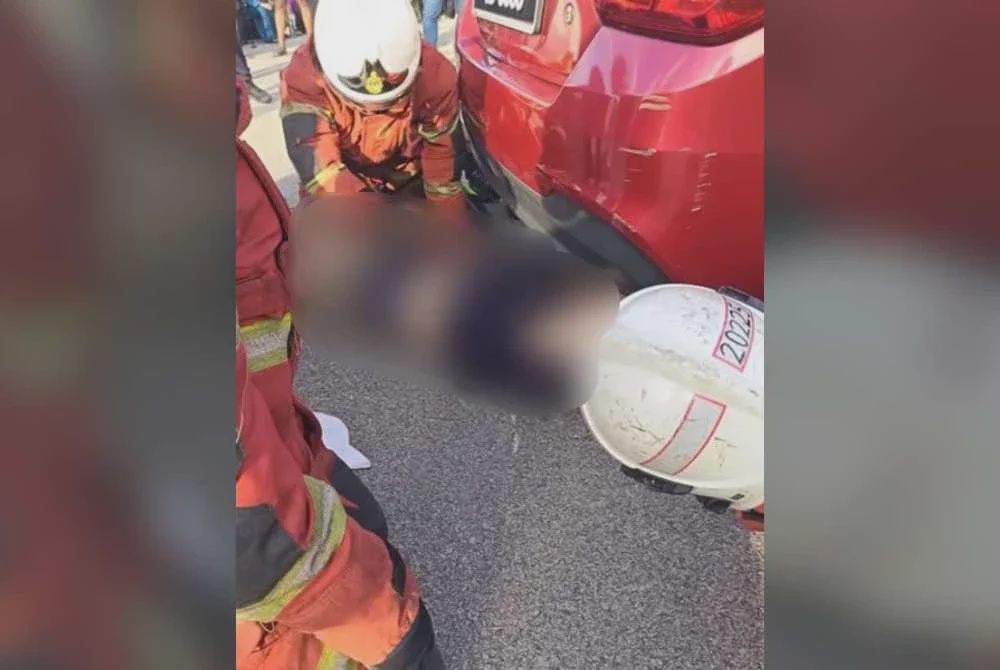 Image from: Lelaki warga emas maut dilanggar kereta mengundur