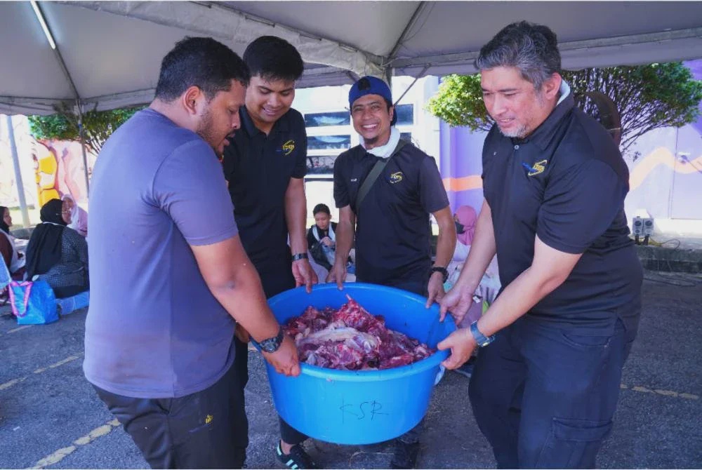 Image from: Korban Aidiladha: KDEBWM terus bantu komuniti seluruh Selangor