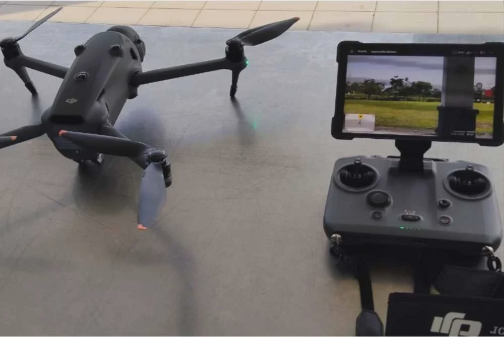 Image from: Dron bantu SAR Jaslinda, pasukan digerak ke cerun sukar