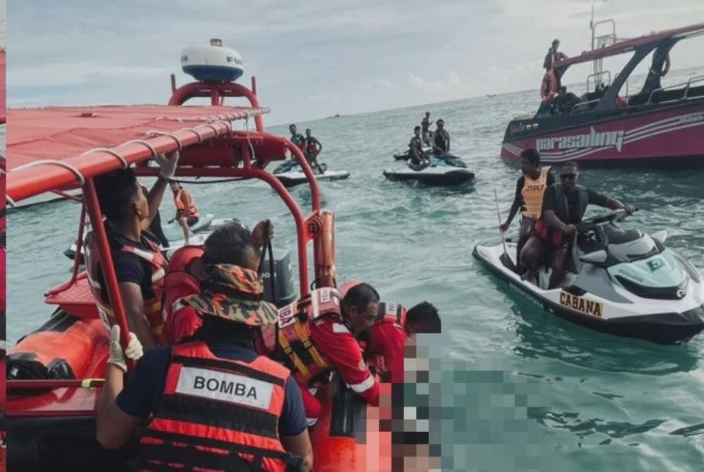 Image from: Mayat pengendali jetski ditemui 100 meter dari lokasi hilang