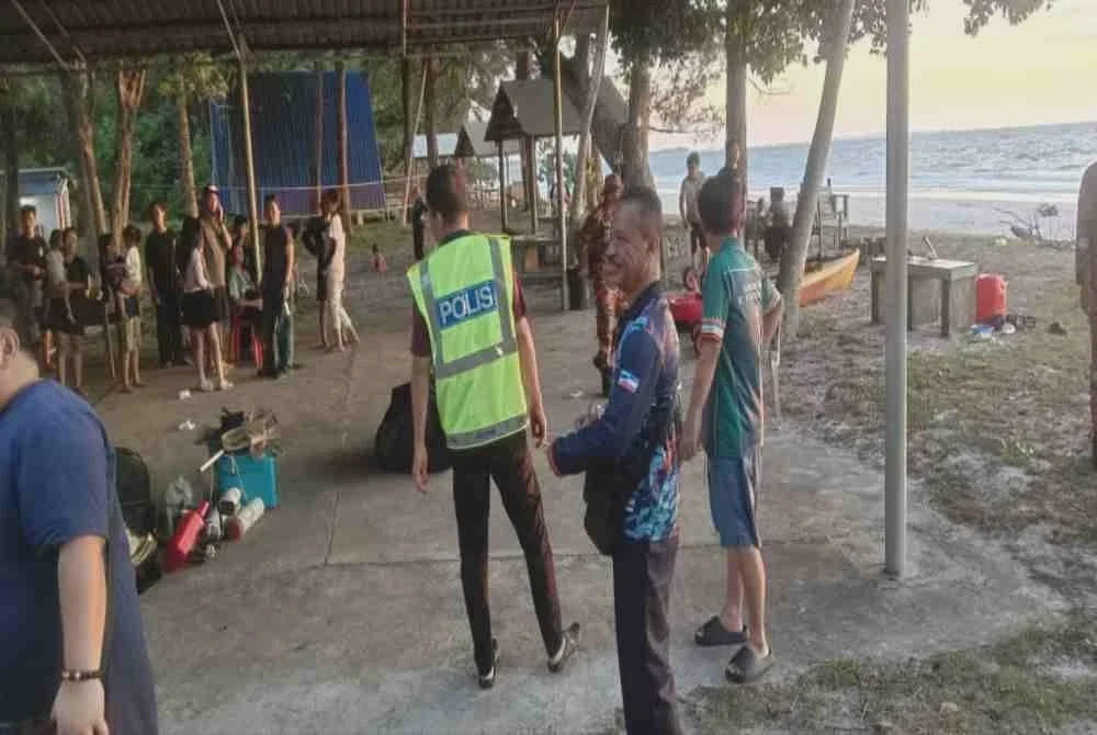 Image from: Remaja hilang dibawa ombak ketika mandi pantai