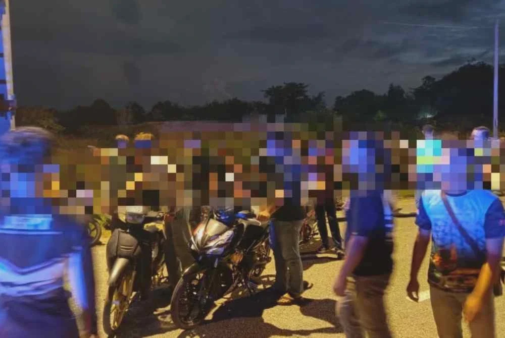 Image from: Polis keluarkan 73 saman dalam Op Samseng Jalanan