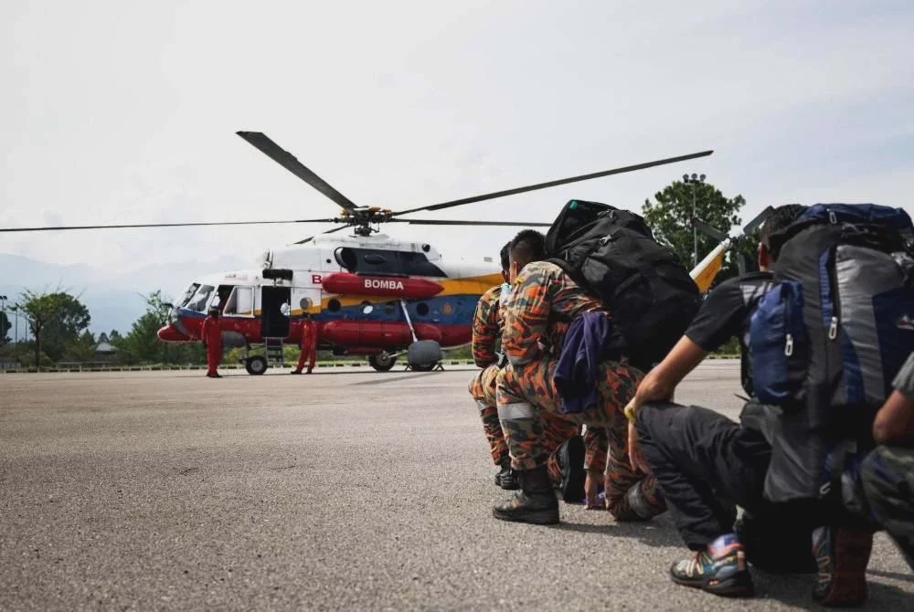 Image from: Angin kuat, hutan tebal cabaran operasi udara SAR Jaslinda