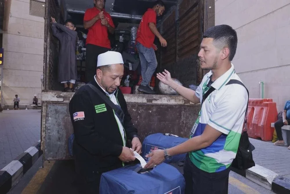 Image from: CCI mudahkan urusan bagasi jemaah haji