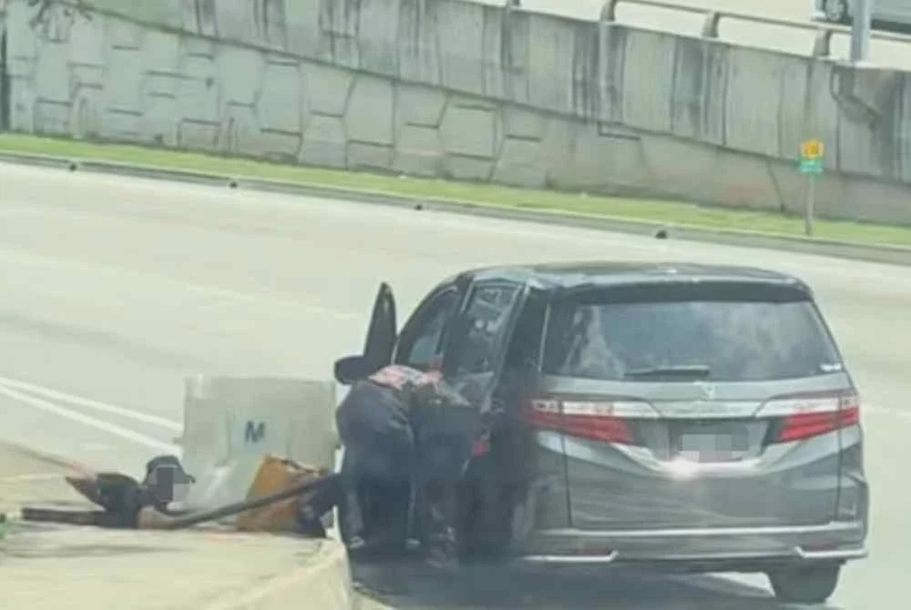 Image from: Kantoi potong kabel MRR2, empat lelaki diburu polis
