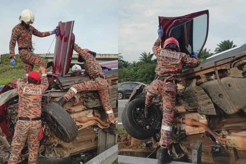 Image from: Wanita putus kaki kemalangan di LPT2 meninggal dunia