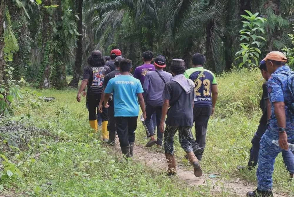 Image from: Hilang hampir seminggu dalam hutan, lelaki ditemui meninggal dunia