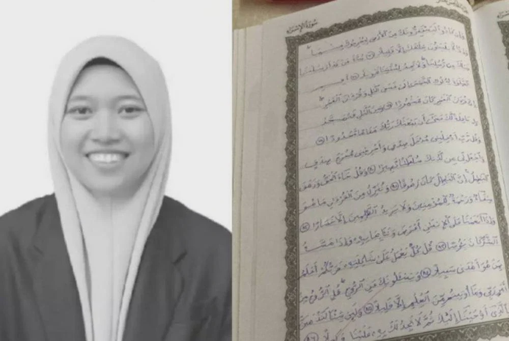 Image from: Setahun berlalu, pusara Nurly Sahirah masih diziarahi setiap hari