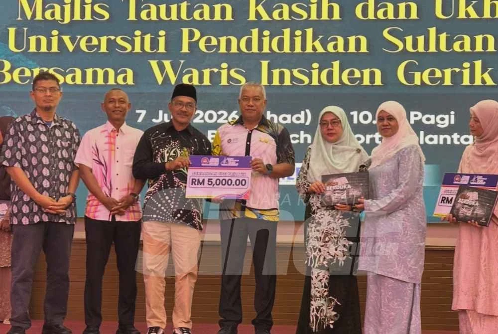 Image from: Setahun tragedi Gerik: UPSI agih RM2 juta kepada mangsa dan waris