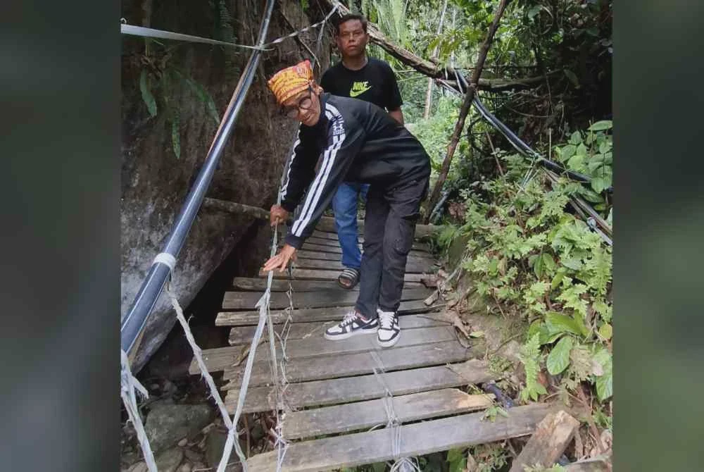 Image from: Orang Asli kongsi rasa sedih campur gembira jumpa Jaslinda
