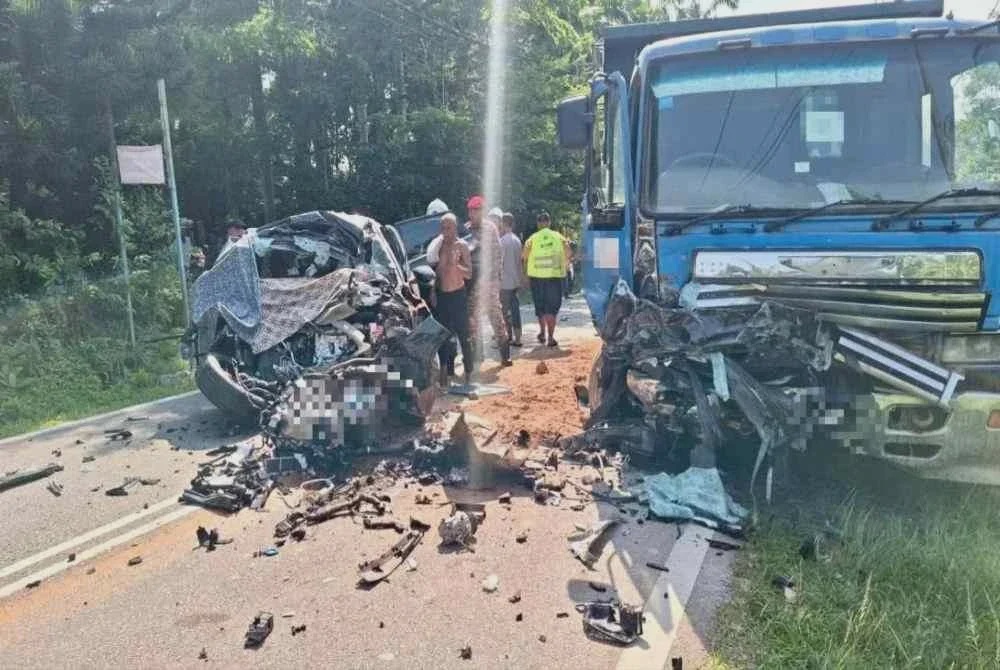 Image from: Enam sekeluarga maut: Polis siasat semua aspek, hantar SUV ke Puspakom