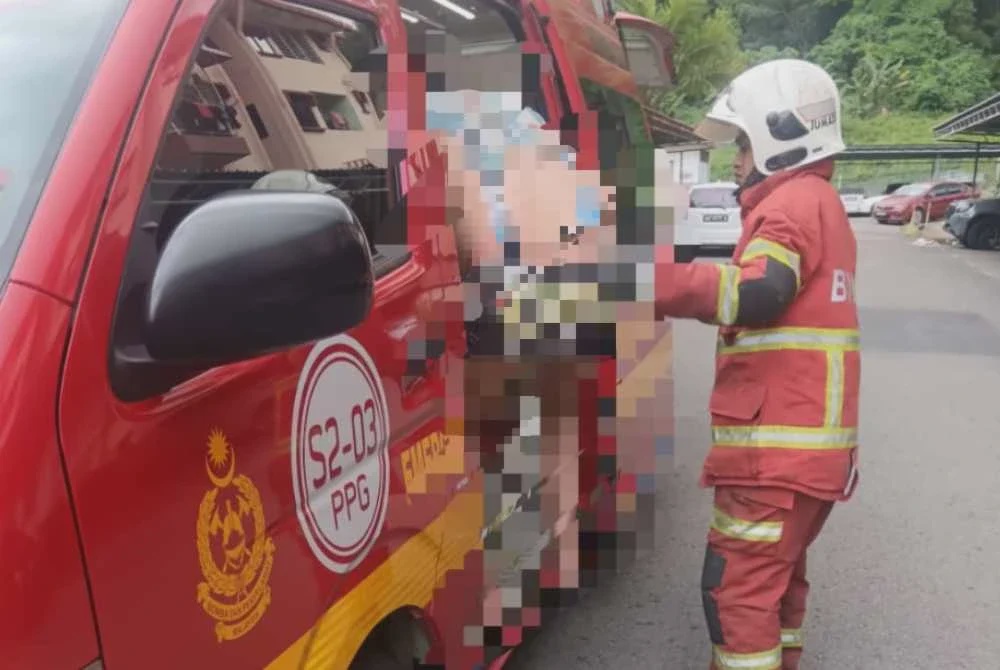Image from: Lelaki melecur hampir seluruh badan, tong gas terbakar ketika masak