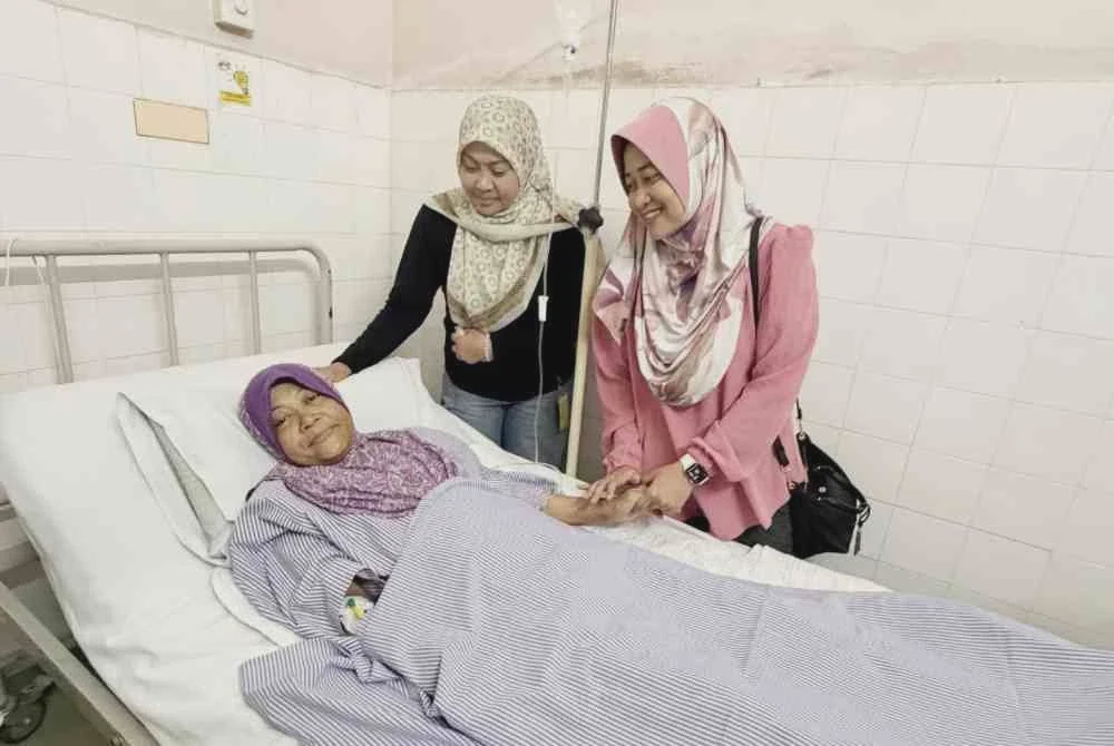Image from: [VIDEO] Jaslinda mahu cepat keluar hospital, hadiri konvokesyen anak