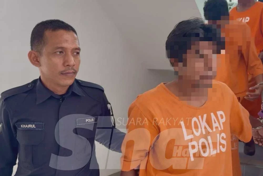 Image from: [VIDEO] Suspek curi beg tangan di masjid direman empat hari